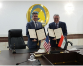 اجراء مراسم توقيع اتفاق تسليم موقع الدعم الدبلوماسي بين بغداد وواشنطن