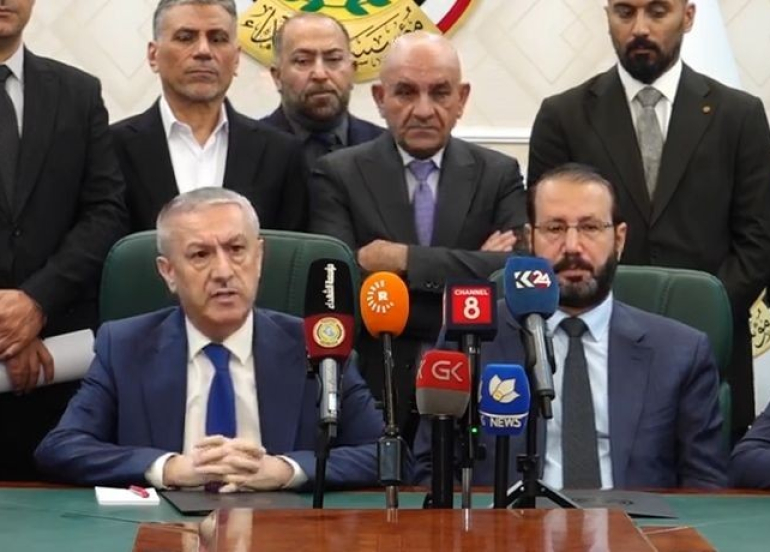 مذكرة تفاهم بين إقليم كوردستان وبغداد لمساواة رواتب ذوي الشهداء وتعزيز التعاون المشترك