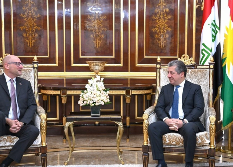 Prime Minister Masrour Barzani Receives New Ambassador of Switzerland to Iraq