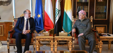 President Barzani Meets Austria’s New Ambassador to Iraq in Erbil
