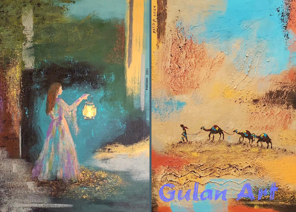 خانمە شێوەكاری عێراقی مەریەم ئەلعوبێدی بۆ گوڵان:بەهای ڕاستەقینەی تابلۆ لە ڕەهەندی هونەری و مرۆیی و ئەو چیرۆكەدایە كە هەڵیگرتووە