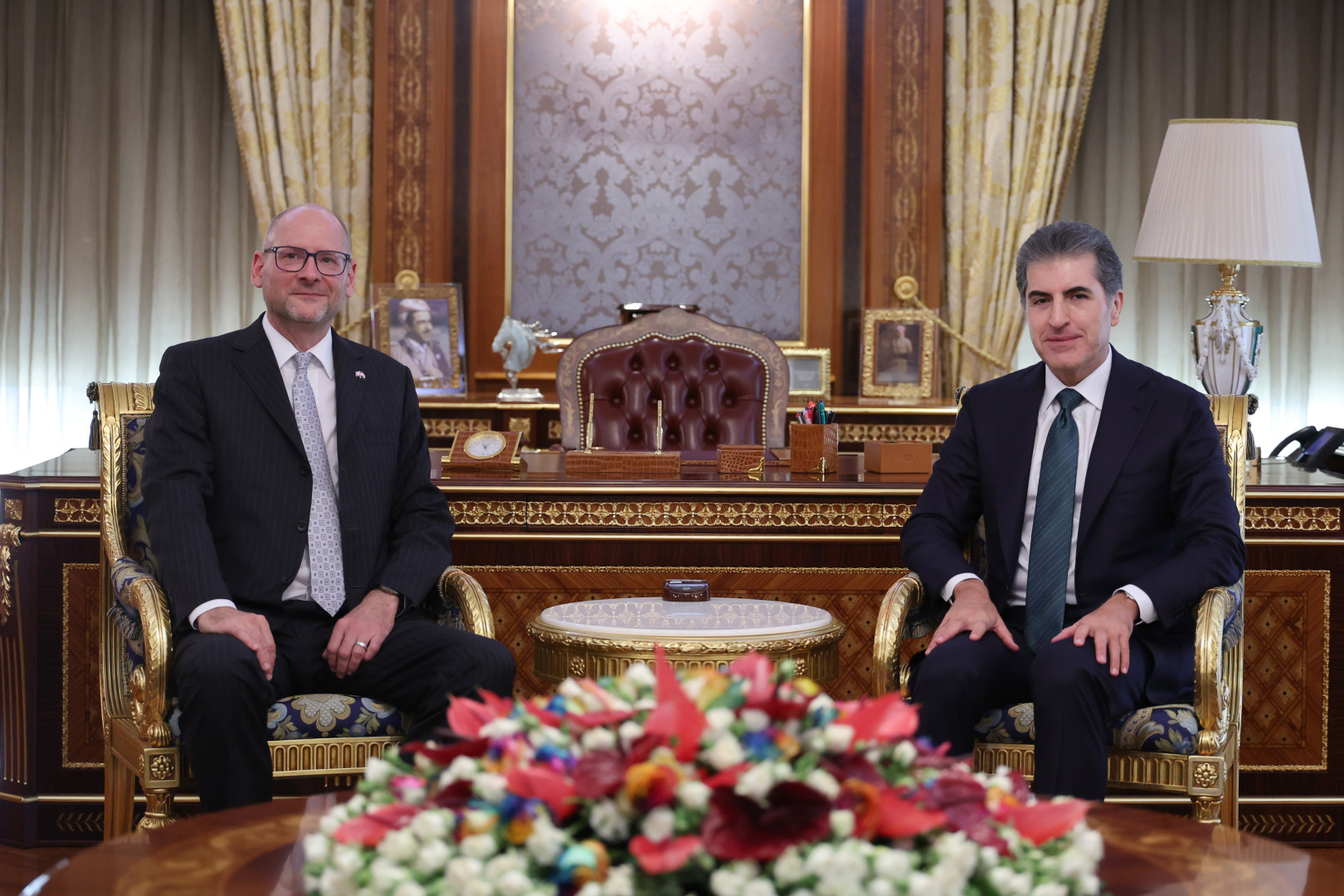 Kurdistan Region President Receives New Swiss Ambassador to Iraq