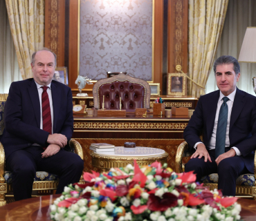 نێچیرڤان بارزانی، سەرۆکی هەرێمی کوردستان، پێشوازیی لە بەڕێز ئەکسل ڤێش، باڵیۆزی نوێی نەمسا لە عێراق کرد.