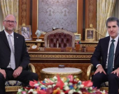 رئيس إقليم كوردستان يبحث مع السفير السويسري الجديد تعزيز العلاقات الثنائية