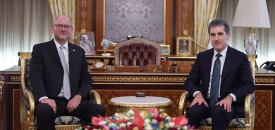 رئيس إقليم كوردستان يبحث مع السفير السويسري الجديد تعزيز العلاقات الثنائية