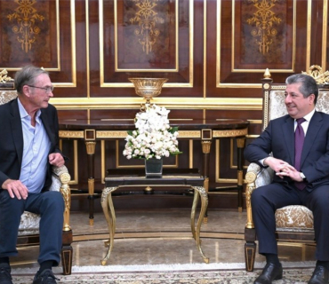 سەرۆکی حکوومەتی هەرێمی کوردستان و لۆرد ئاشکرۆفت بیروڕایان لەبارەی دۆخی گشتیی عێراق و ناوچەکە ئاڵوگۆڕ کرد