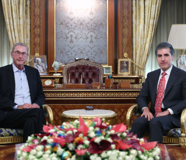 سەرۆکی هەرێمی کوردستان پێشوازیی لە سەرۆکی فەخریی یەکێتیی نێودەوڵەتیی دیموکرات (IDU) و سیاسەتمه‌دار و کەسایەتیی ديارى بەریتانی کرد.