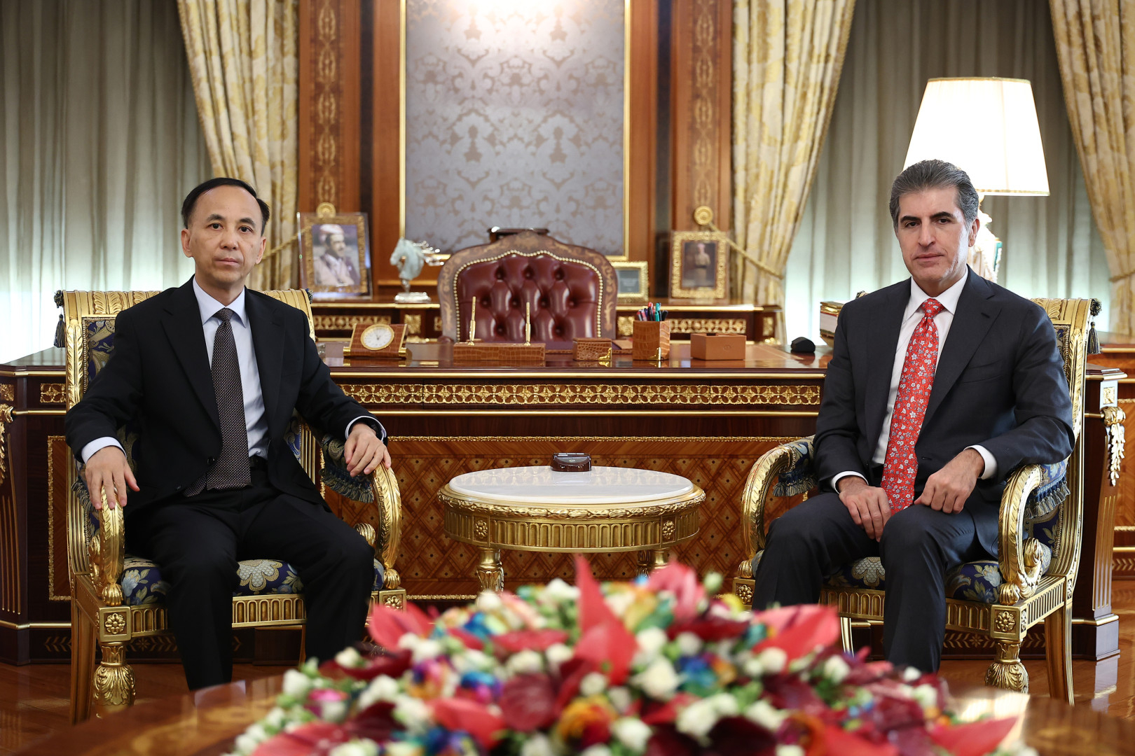Kurdistan Region President Meets Outgoing Chinese Consul General, Discusses Expanding Ties