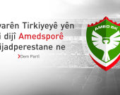 Tuncer Bakirhan: Biryarên Tirkiyeyê yên li dijî Amedsporê nijadperestane ne