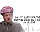 Serok Barzanî: Em ji destûrî zêdetir daxwaz nakin, kêmtir jî qebûl nakin