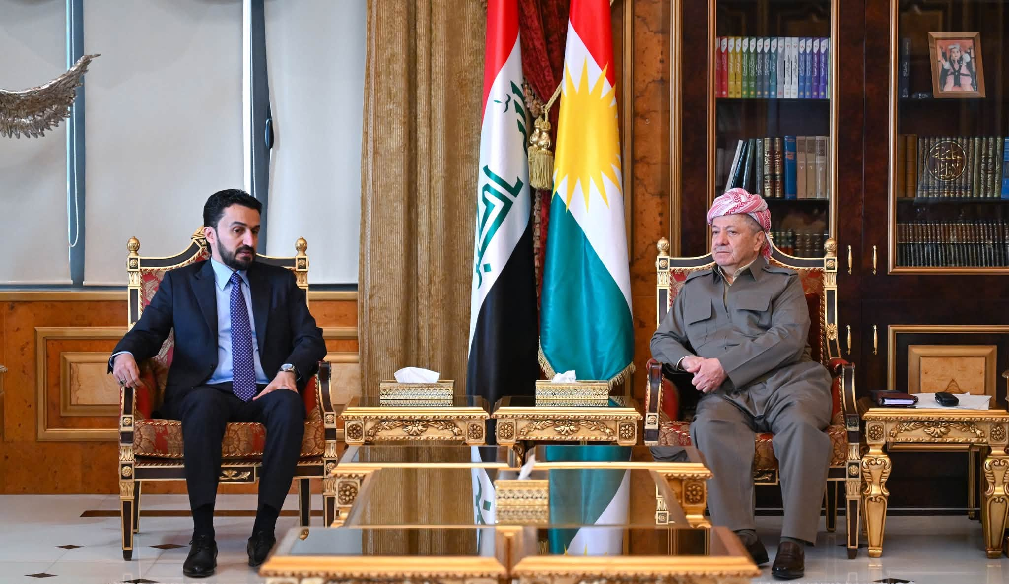 الرئيس بارزاني ووزير الاتصالات العراقي يؤكدان على ضرورة التنسيق الفعال بين القوى السياسية لخدمة الاستقرار