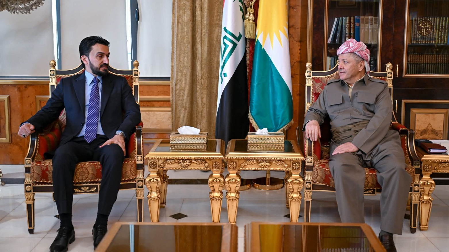 Serok Barzanî û Wezîrê Gehandinê yê Îraqê hevahengiya hêzên siyasî tekez kir