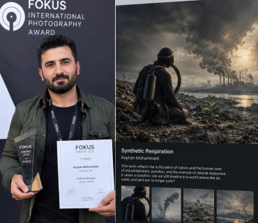 کەیوان محەممەدی پلەی یەکەمی فێستیڤاڵی نێودەوڵەتی FOKUS Award 2026ی بەدەستهێنا