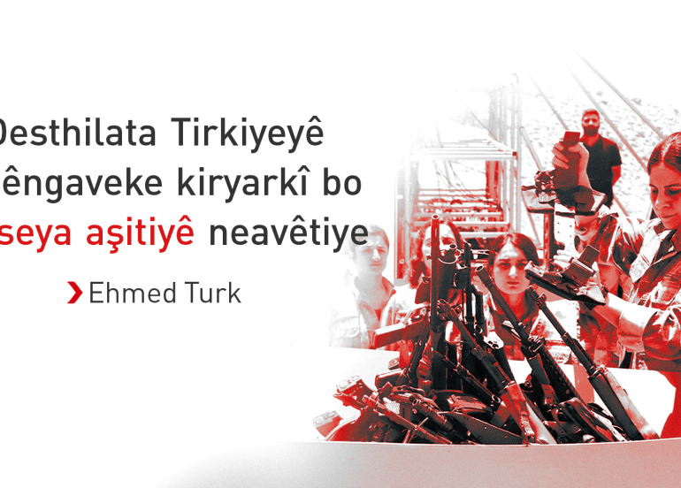 Ehmed Turk rexneyên tund li siyaseta Tirkiyeyê girtin