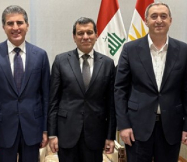 Bakirhan, Barzanî, Ebdî, Talabanî û Ehmed hatin ba hev