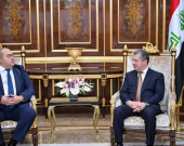 مسرور البارزاني  يتباحث مع السفير الروماني حول تشكيل حكومة كوردستان وحقوق الإقليم الدستورية