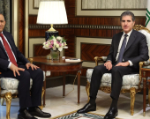 نيجيرفان البارزاني  يتباحث مع العبودي حول أمن ما بعد التحالف الدولي ويسعرض العلاقات الثنائية مع السفير الروماني