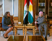 الرئيس بارزاني يستقبل القنصل العام الأمريكي الجديد في أربيل لبحث تعزيز العلاقات والاستقرار