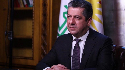 رئيس حكومة إقليم كوردستان يعزي الشريف علي بن الحسين بوفاة والدته