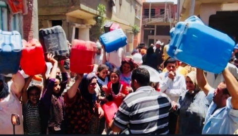 بعد قطع تركيا مياه الشرب عنها .. نشطاء يطلقون حملة «العطش يخنق الحسكة»