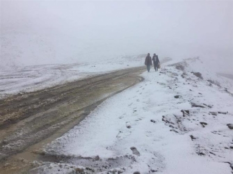 أربيل: الثلوج والصقيع يعيقان المواصلات .. شرطة المرور تحذر!