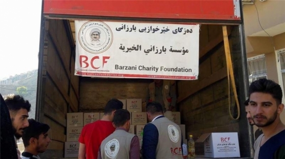 ‹بارزاني الخيرية› تخصص خطّين ساخنين لمساعدة أهالي رابرين