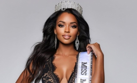 آسيا برانش أول أفريقية الأصل تتوج ملكة جمال أميركا لـ 2020