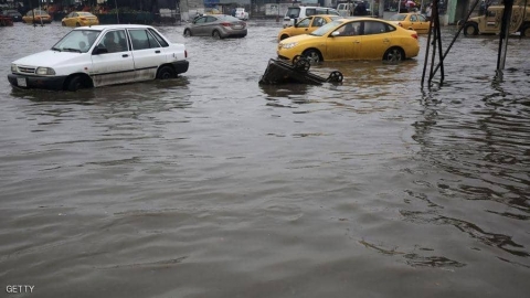 أمطار العراق تقتل طفلة.. وتحذير من سيول شديدة