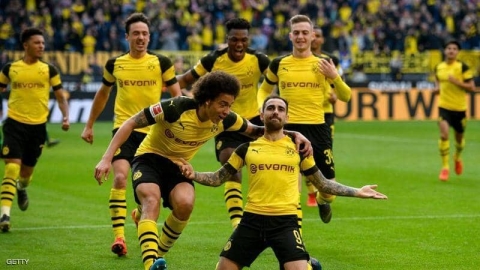 ألكاسير يضع دورتموند في الصدارة