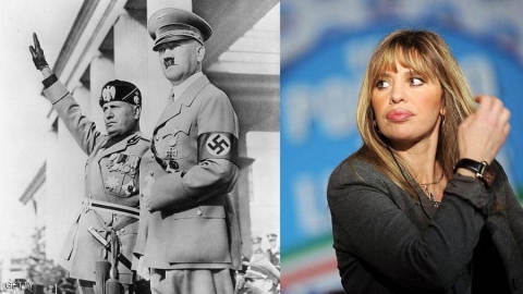 حفيدة موسوليني تهاجم جيم كاري بعد 