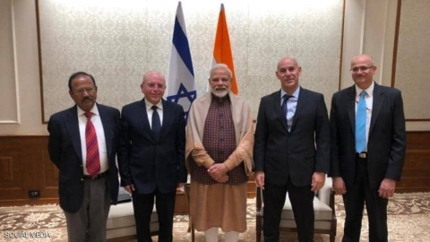 وفد أمني إسرائيلي يفقد 