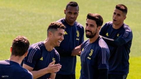 رونالدو يعود إلى تدريبات 