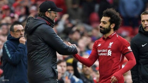 كلوب يتغنى بصلاح بعد 