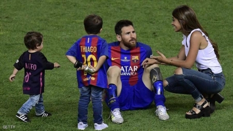 الوجه الآخر لميسي 