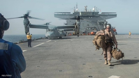 دوريات أمنية خليجية في المياه الدولية بالخليج العربي