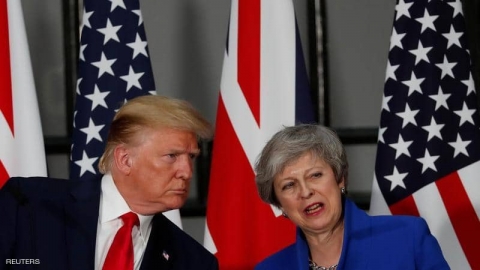 ترامب من لندن: سنمنع إيران من السلاح النووي وتمويل الإرهاب