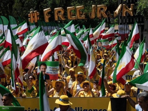 تظاهرة إيرانية في واشنطن تندد بـ