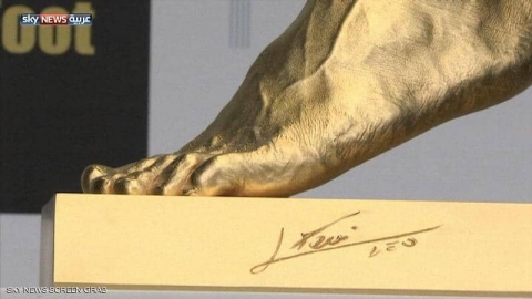 ميسي يتصدر هدافي أوروبا للعام الثالث على التوالي