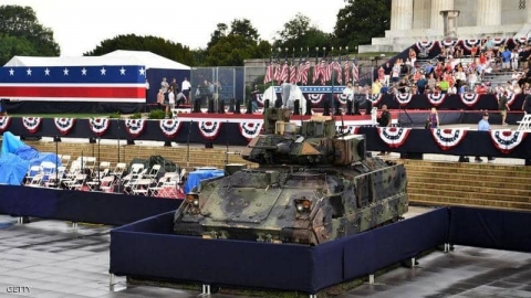 البنتاغون يخرج عن صمته ويعلن تكلفة العرض العسكري 