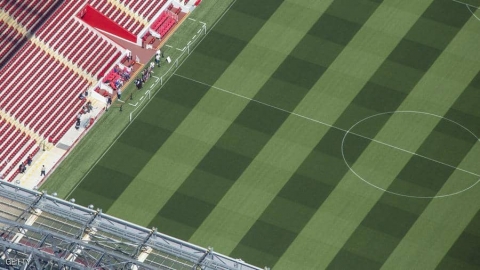 كيف يتم تخطيط ملاعب كرة القدم؟