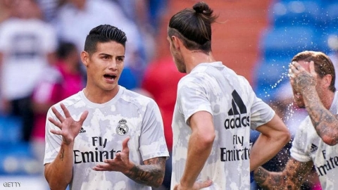 زيدان يستبعد خاميس وبيل عن مباراة كلوب بروج