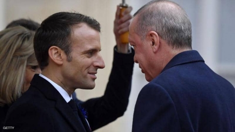 الرئيس الفرنسي يلمح إلى تعاون تركيا مع 