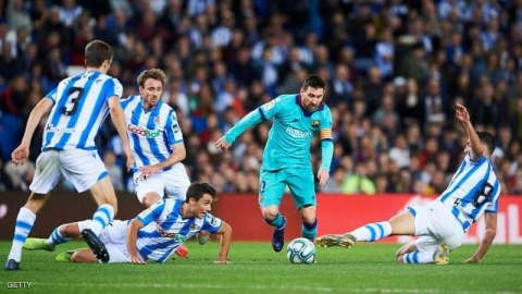 برشلونة يتعثر قبل 