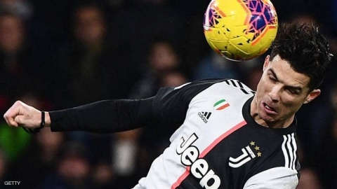 ضربة رأس رائعة من رونالدو تقود يوفنتوس للانفراد بالصدارة