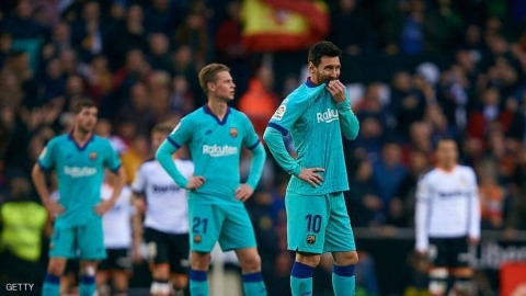 كيكي يتلقى أول هزيمة في مشواره الجديد مع برشلونة