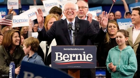 ساندرز يتصدر الانتخابات التمهيدية للديمقراطيين في نيوهامشير