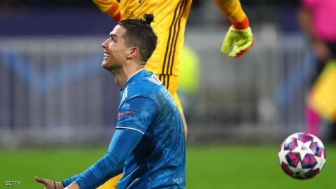 رونالدو يسجل رقما 