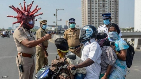 الهند تسجل مئات الإصابات بكورونا.. وارتفاع حالات الوفاة