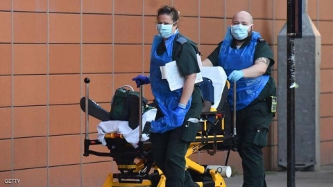 بريطانيا تسجل مئات الوفيات الجديدة من جراء كورونا