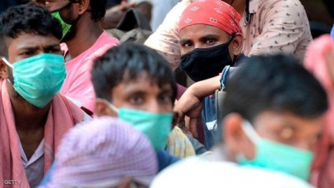 يوم سيئ في الهند.. عدد قياسي لإصابات ووفيات كورونا